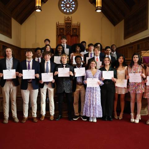 Private Boarding Schools in Georgia | National Honor Society inducts 32