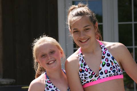 Middle School Girls Bikini