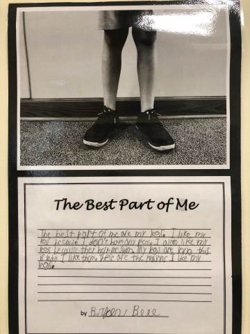 Darlington School The Best Part Of Me By 5th Graders