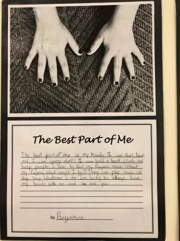 Darlington School The Best Part Of Me By 5th Graders