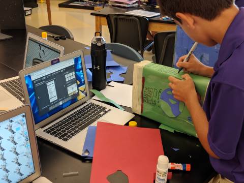 Darlington School 6th Grade Science Planetary Cereal Boxes