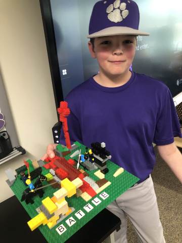 5th Grade LEGO Scenes from Narnia