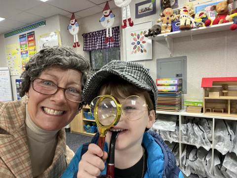 100th Day of School at the Smartie Retirement Home!