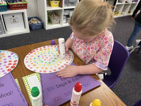 100th Day of School at the Smartie Retirement Home!
