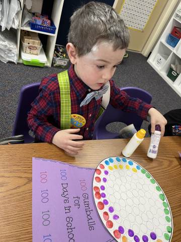 100th Day of School at the Smartie Retirement Home!