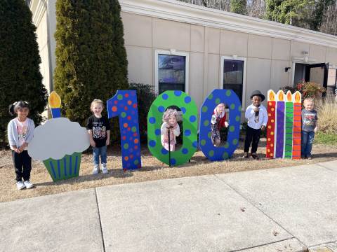 100th Day of School at the Smartie Retirement Home!