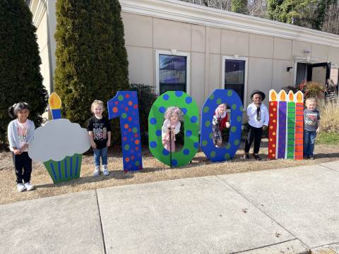 100th Day of School at the Smartie Retirement Home!