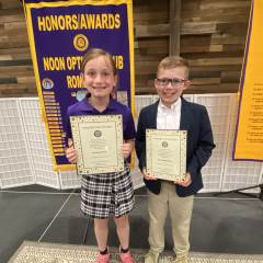 Noon Optimist Club “Terrific Kids”