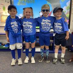 Kindergarten At Field Day