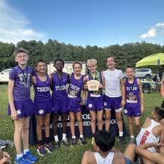 Middle School Cross Country at the Frost Chapel Invitational