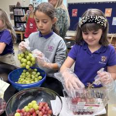 3rd-Graders Prepare for Friendship Feast