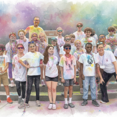 4th Grade Celebrates Holi