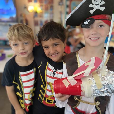 Pirate Day in 1st Grade