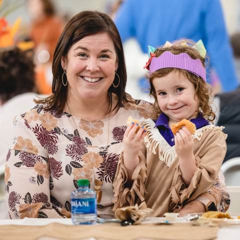 Pre-K to 8 Thanksgiving Feast