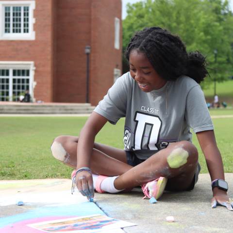 6-8 Grade Chalk Competition