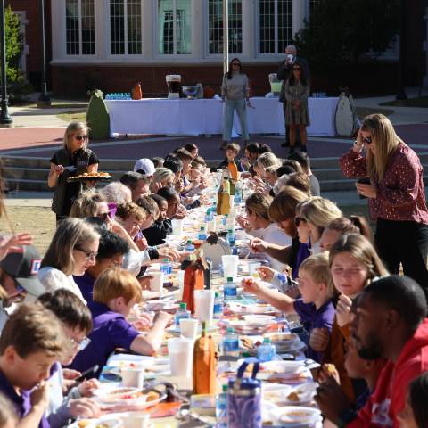 Private Boarding High School | Georgia Boarding Schools | 3rd Grade Friendship Feast