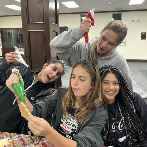 Georgia Private School | Boarding School Near Me | Moser & Regester Brother/Sister House Holiday Party