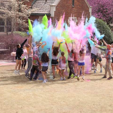 Boarding Schools in Georgia | Private Day School | Holi Festival