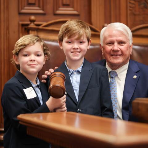 Private Elementary Schools in Georgia | Miller family recognized at State Capitol for Type 1 diabetes bravery and advocacy 