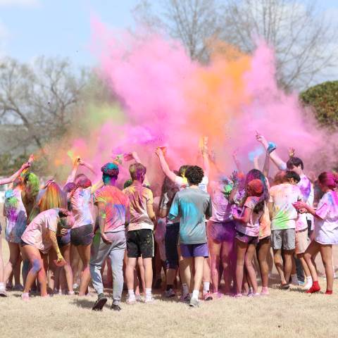 Georgia Private School | Boarding School Near Me | Holi Celebration