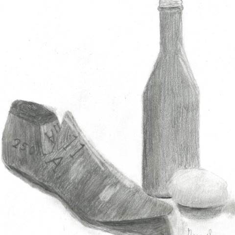Private Day School | Private Boarding Schools in Georgia | Observational Still LIfe Drawings:  Art 1