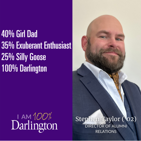 Georgia Private School | Boarding School Near Me | Introducing Stephen Taylor ('02): Darlington’s New Director of Alumni Relations