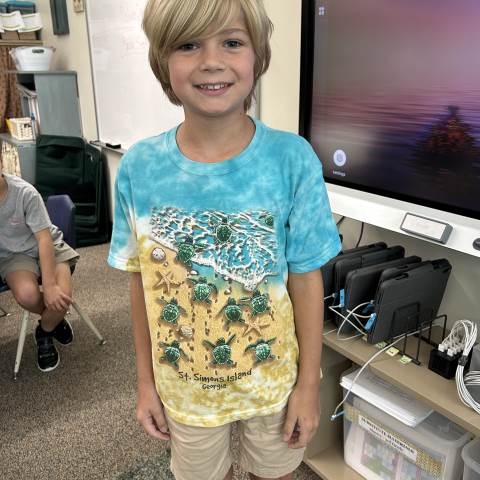 Elementary Schools in Georgia | Private Day School | 3rd Grade Dons Vacation Shirts