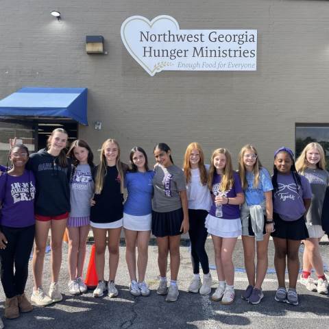 Private Boarding Schools in Georgia | Mrs. Baldwin's Advisory on Dot Day