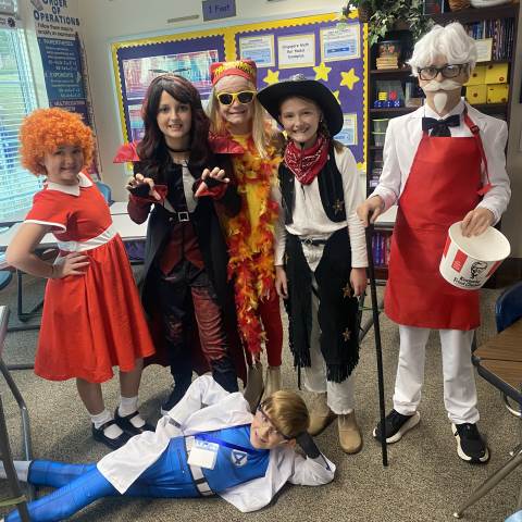 Georgia Private School | Elementary School Near Me | 5th Grade Celebrates Halloween