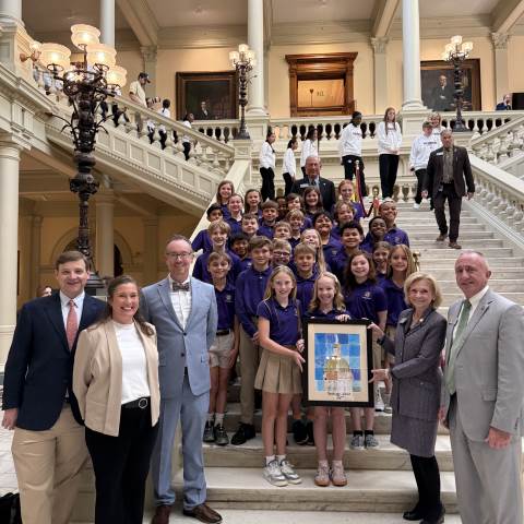4th Grade at Georgia State Capitol & Supreme Court 