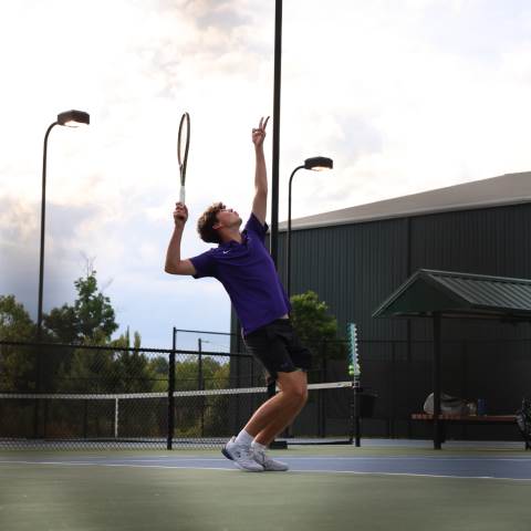 Boys' Varsity Tennis vs. Lovett - State Quarterfinals